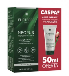Rene Furterer Neopur Shampoo Caspa Seca 2x150ml Preço Especial